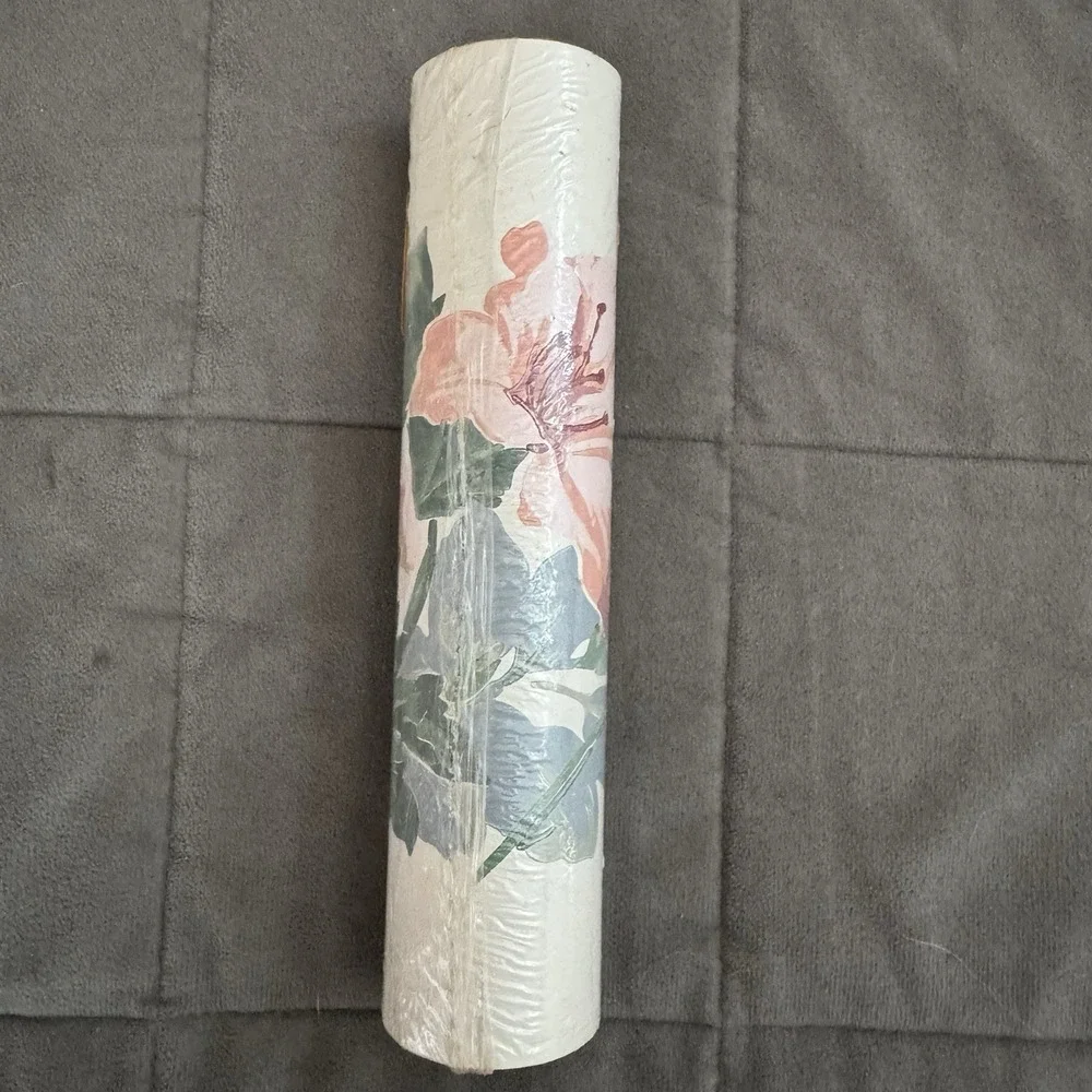 Imperial Pre pasted Floral Wallpaper Border 5yds Cottage‎ Core New